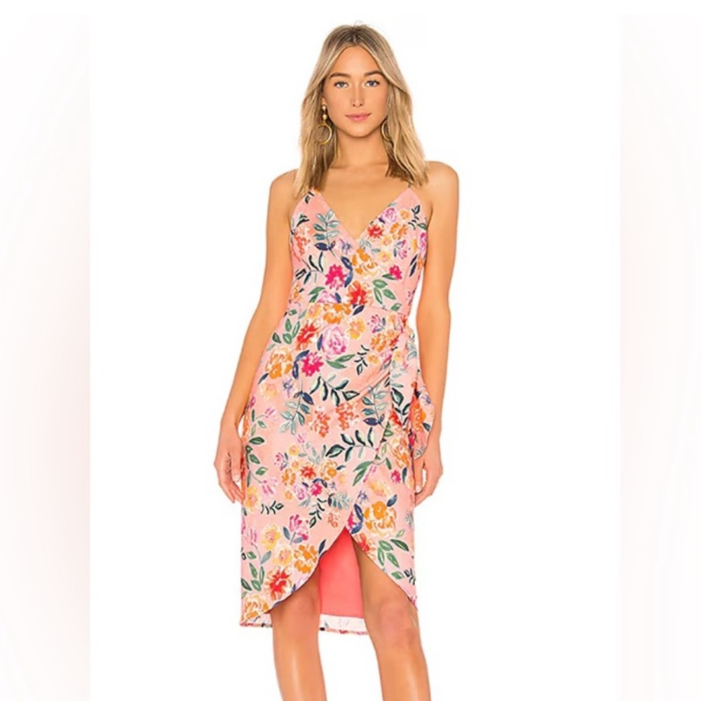 Lovers + Friends Orchid Dress Sunset Floral